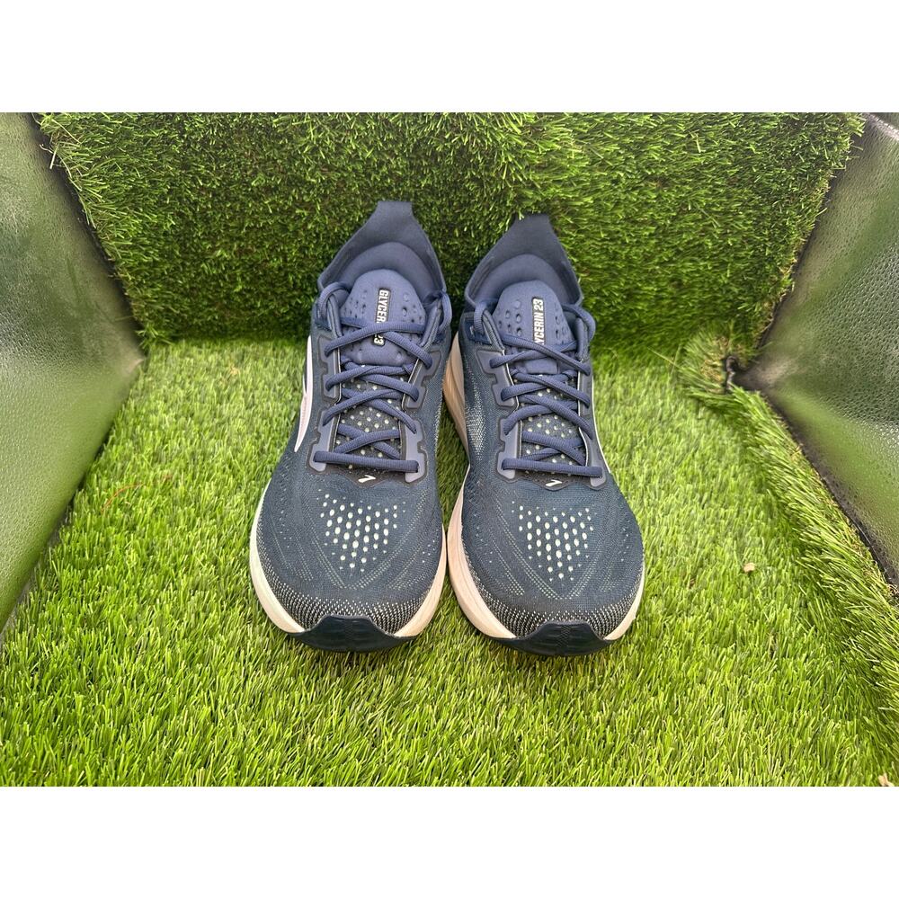 Brooks Glycerin 23 1204651D453 Athletic Sneaker Women's 10.5D Blue Knit Running - Picture 5 of 15